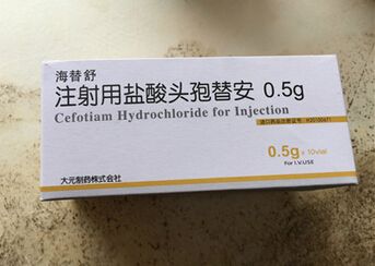 注射用盐酸头孢替安(海替舒) 韩国