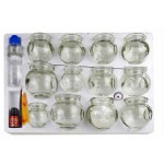 拔罐刮痧套装玻璃拔罐器玻璃火罐